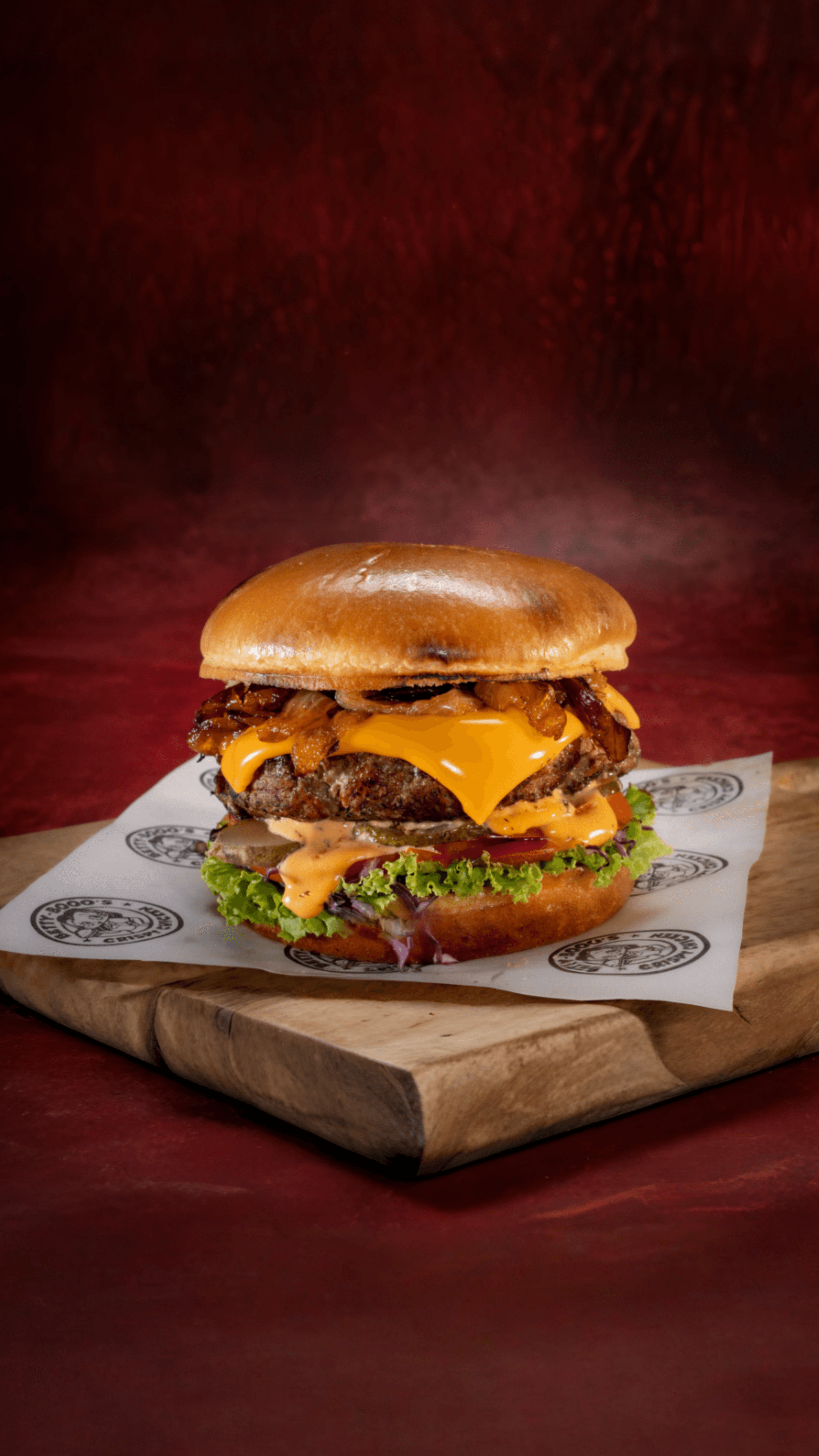 Beef Burger Combo — fried chicken at Betty's Crispy Chicken Limassol