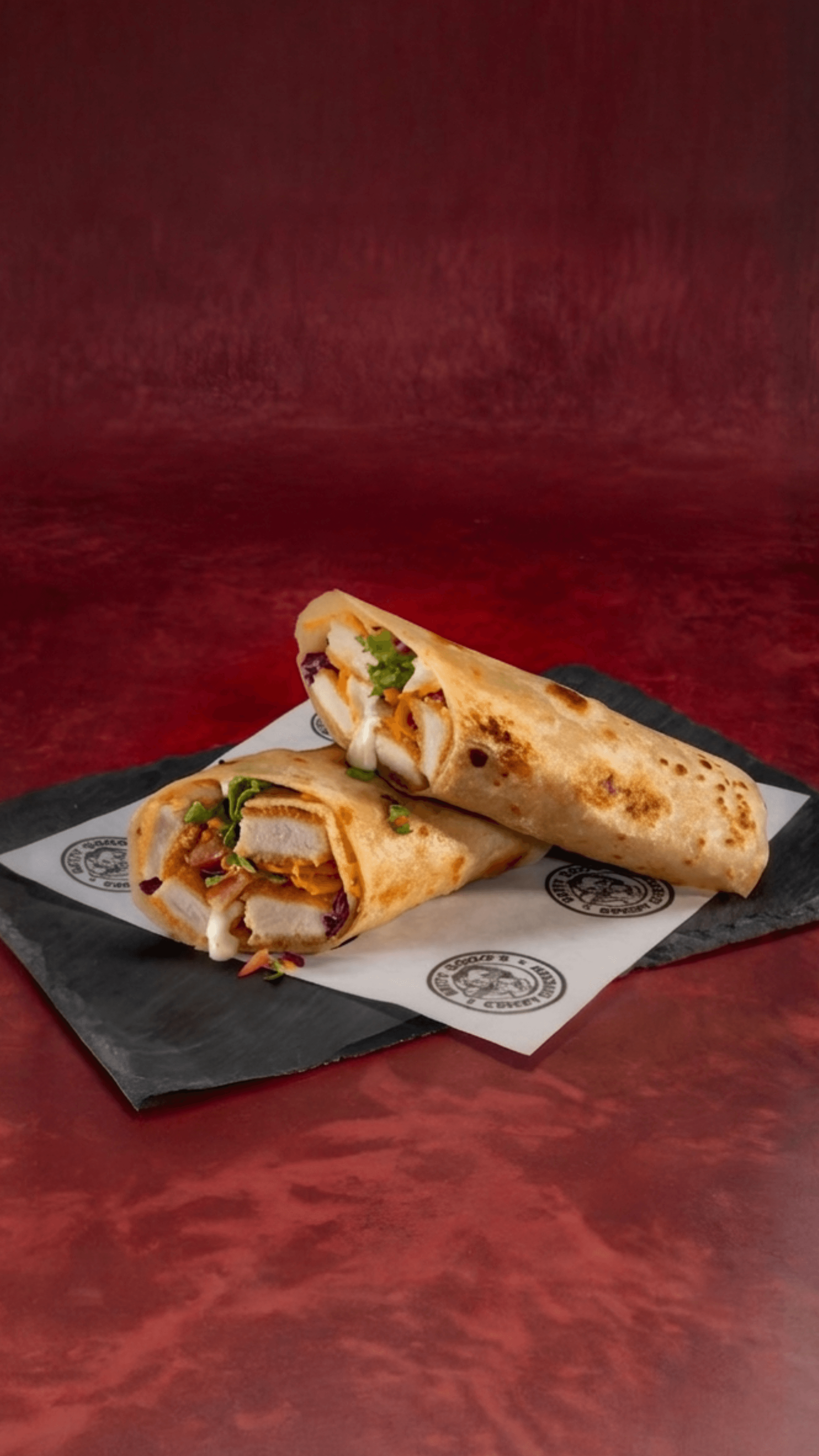 Chicken Wrap Combo — fried chicken at Betty's Crispy Chicken Limassol