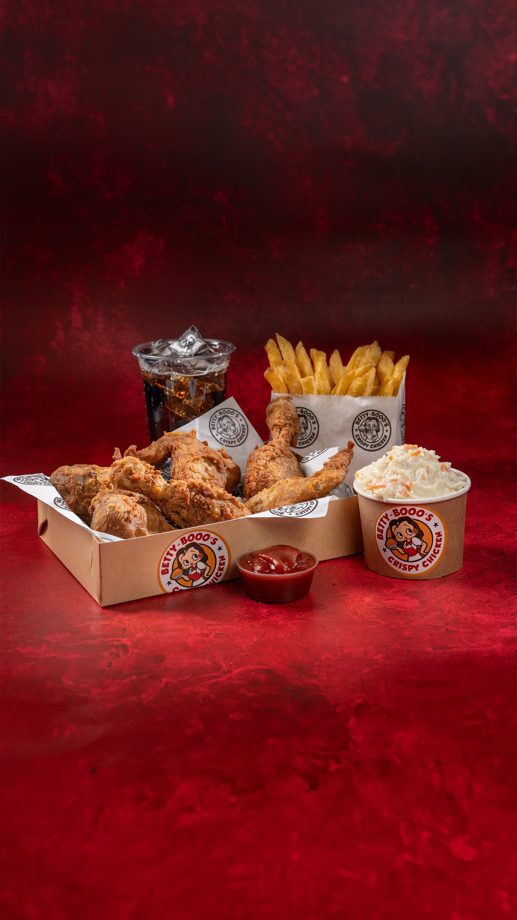 Hungry Hero — fried chicken combos at Betty's Crispy Chicken Limassol