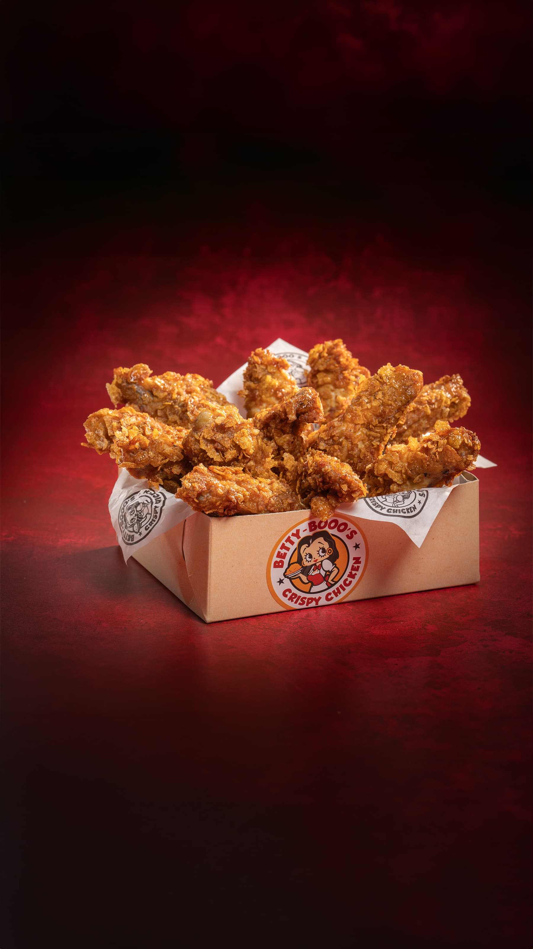 Wicked Wings — fried chicken combos at Betty's Crispy Chicken Limassol